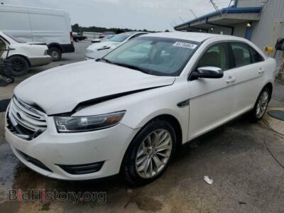 2015 Ford TAURUS Limited, белый — VIN 1FAHP2F86FG146609, Copart