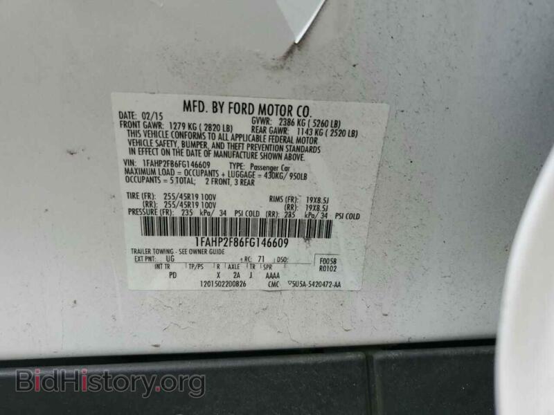 2015 Ford TAURUS (VIN 1FAHP2F86FG146609) — photo 12 of 12