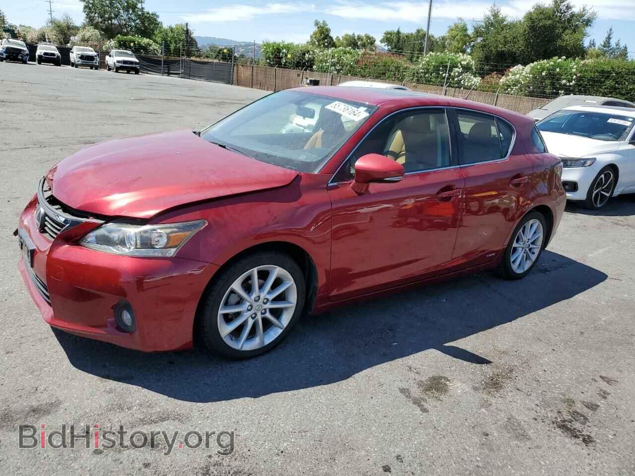 Photo JTHKD5BHXC2115290 - LEXUS CT 200 2012
