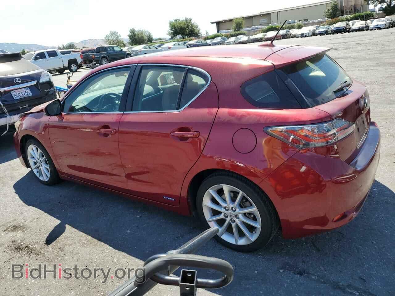 2012 LEXUS CT 200 - VIN: JTHKD5BHXC2115290 - Фото 2