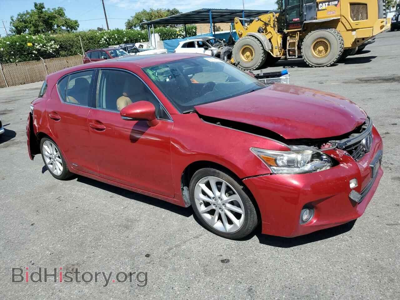 2012 LEXUS CT 200 - VIN: JTHKD5BHXC2115290 - Фото 4