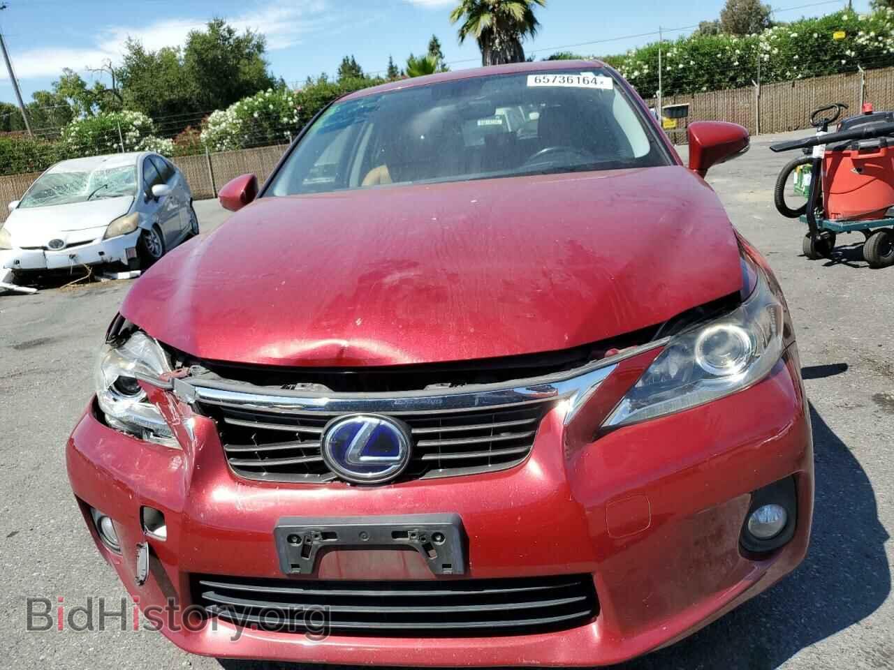 2012 LEXUS CT 200 - VIN: JTHKD5BHXC2115290 - Фото 5