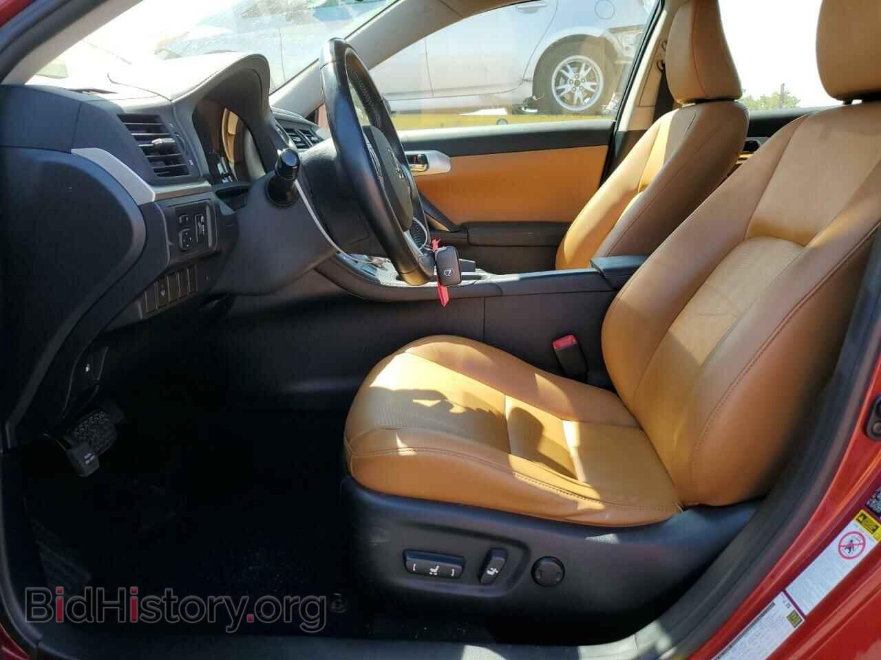 2012 LEXUS CT 200 - VIN: JTHKD5BHXC2115290 - Фото 7