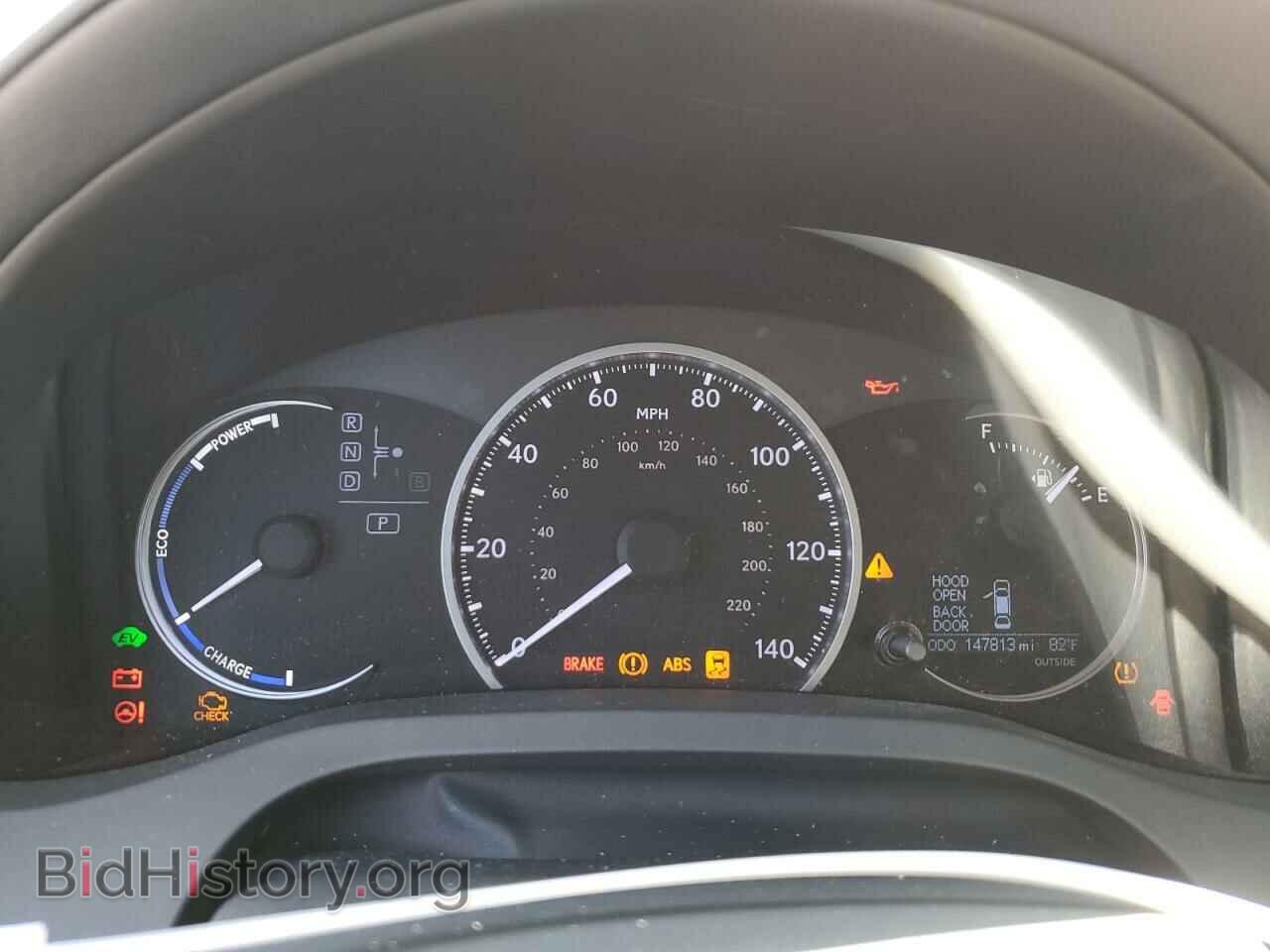 2012 LEXUS CT 200 - VIN: JTHKD5BHXC2115290 - Фото 9