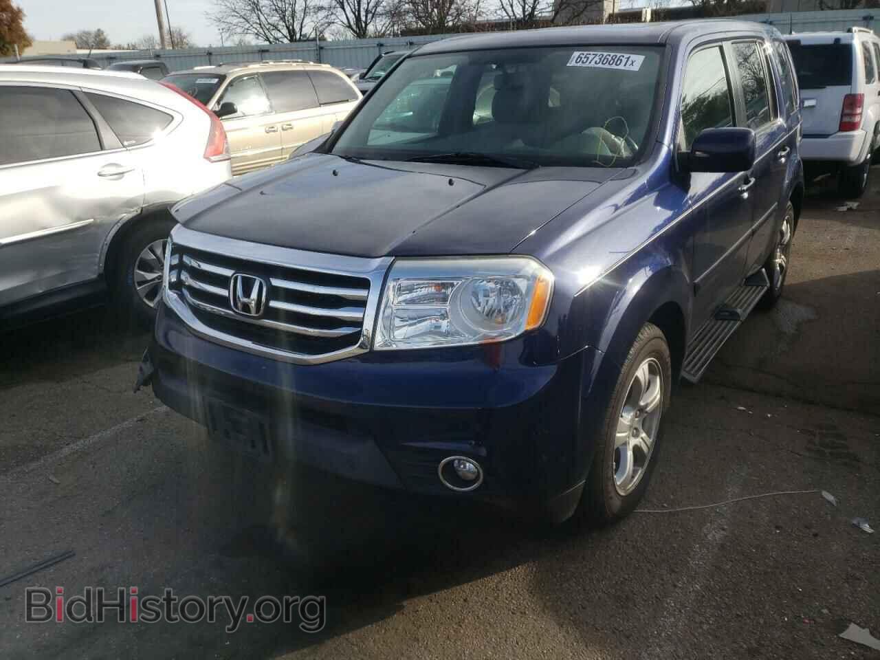 2013 HONDA PILOT - VIN: 5FNYF4H66DB052595 - Фото 2