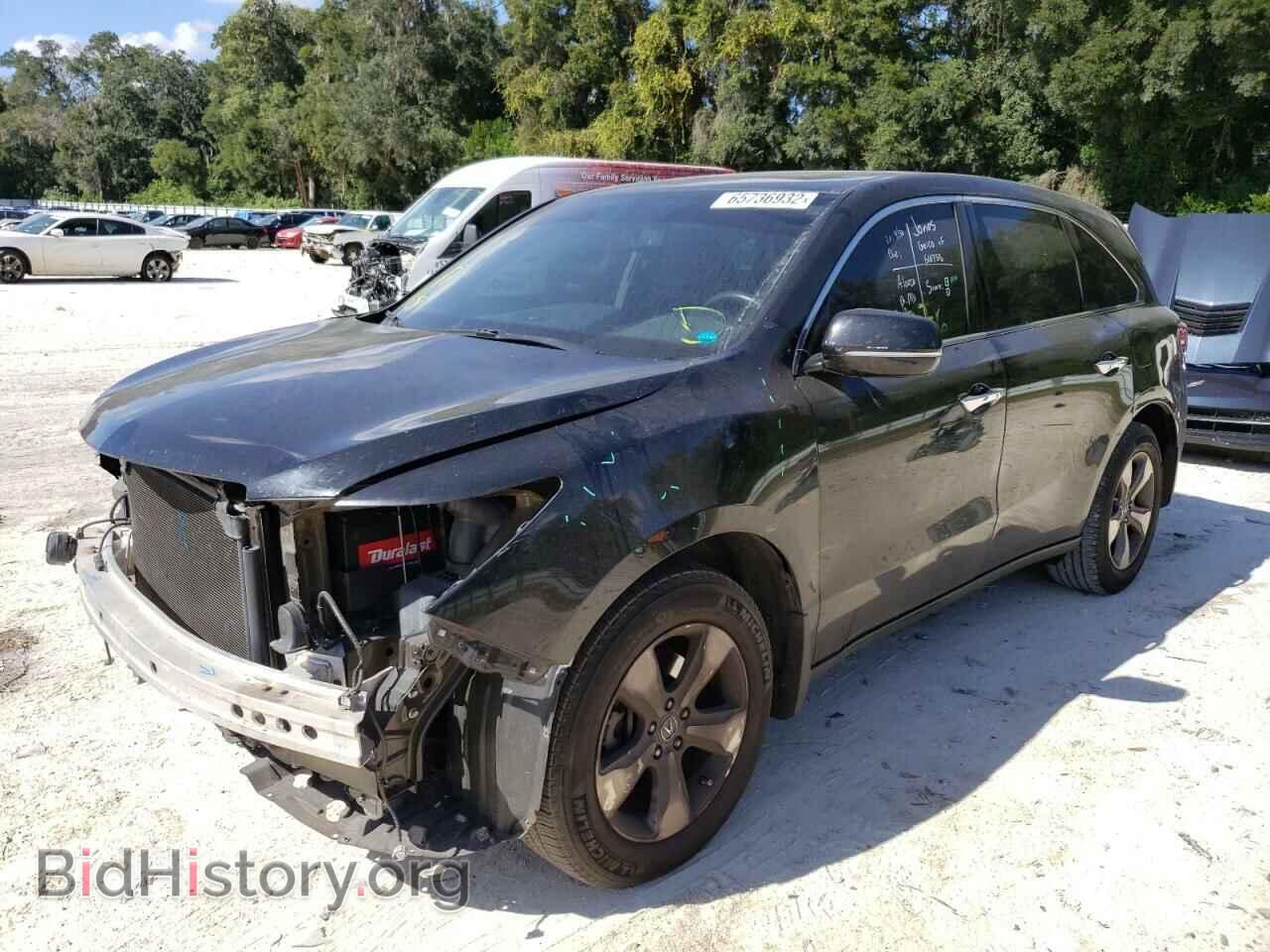 2014 ACURA MDX - VIN: 5FRYD3H24EB020032 - Фото 2