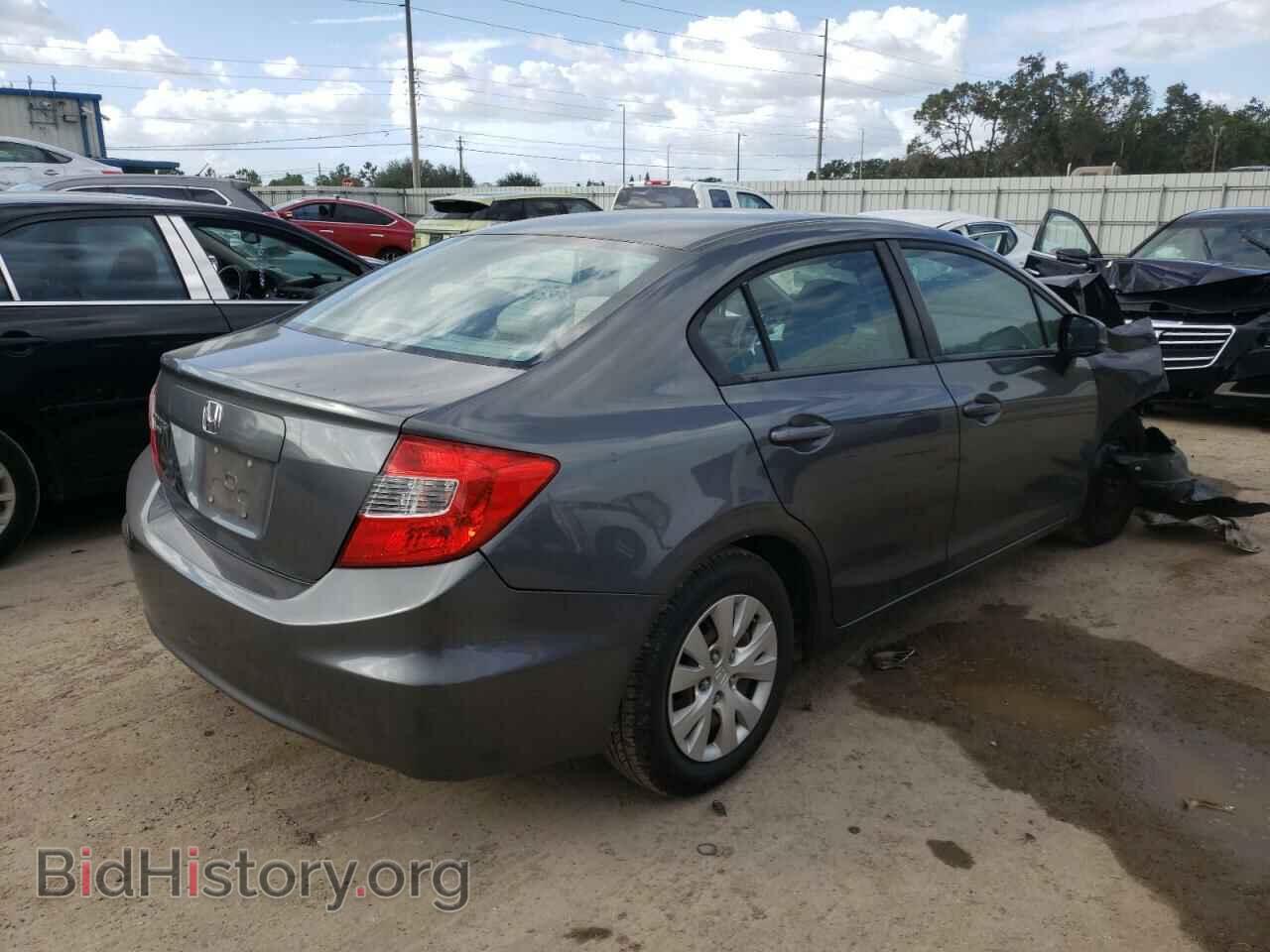 2012 HONDA CIVIC - VIN: 19XFB2F5XCE081815 - Фото 4