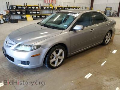 2007 Mazda 6 S, silver — VIN 1YVHP80D975M07449, Copart