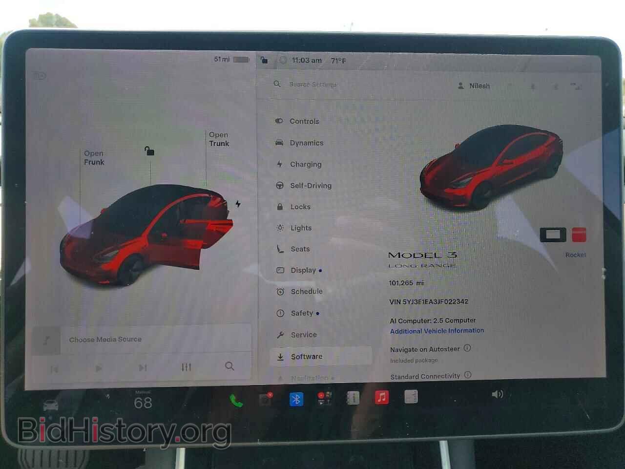 2018 TESLA MODEL 3 - VIN: 5YJ3E1EA3JF022342 - Photo 9