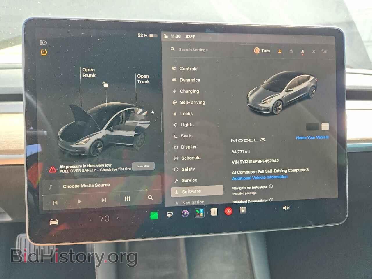 2023 TESLA MODEL 3 - VIN: 5YJ3E1EA9PF457942 - Фото 9
