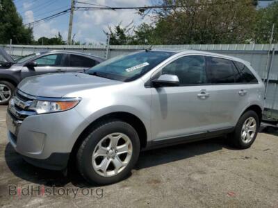 2014 Ford EDGE SEL, серебристый — VIN 2FMDK3JC1EBA94493, Copart