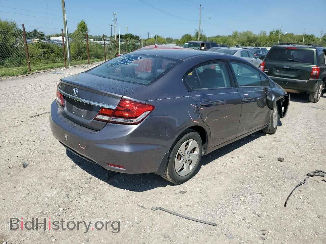 2014 HONDA CIVIC - VIN: 19XFB2F54EE014579 - Фото 3