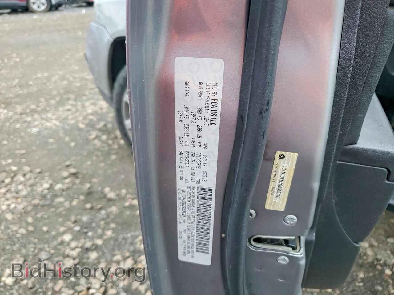 2016 JEEP COMPASS - VIN: 1C4NJDBB2GD598720 - Фото 13