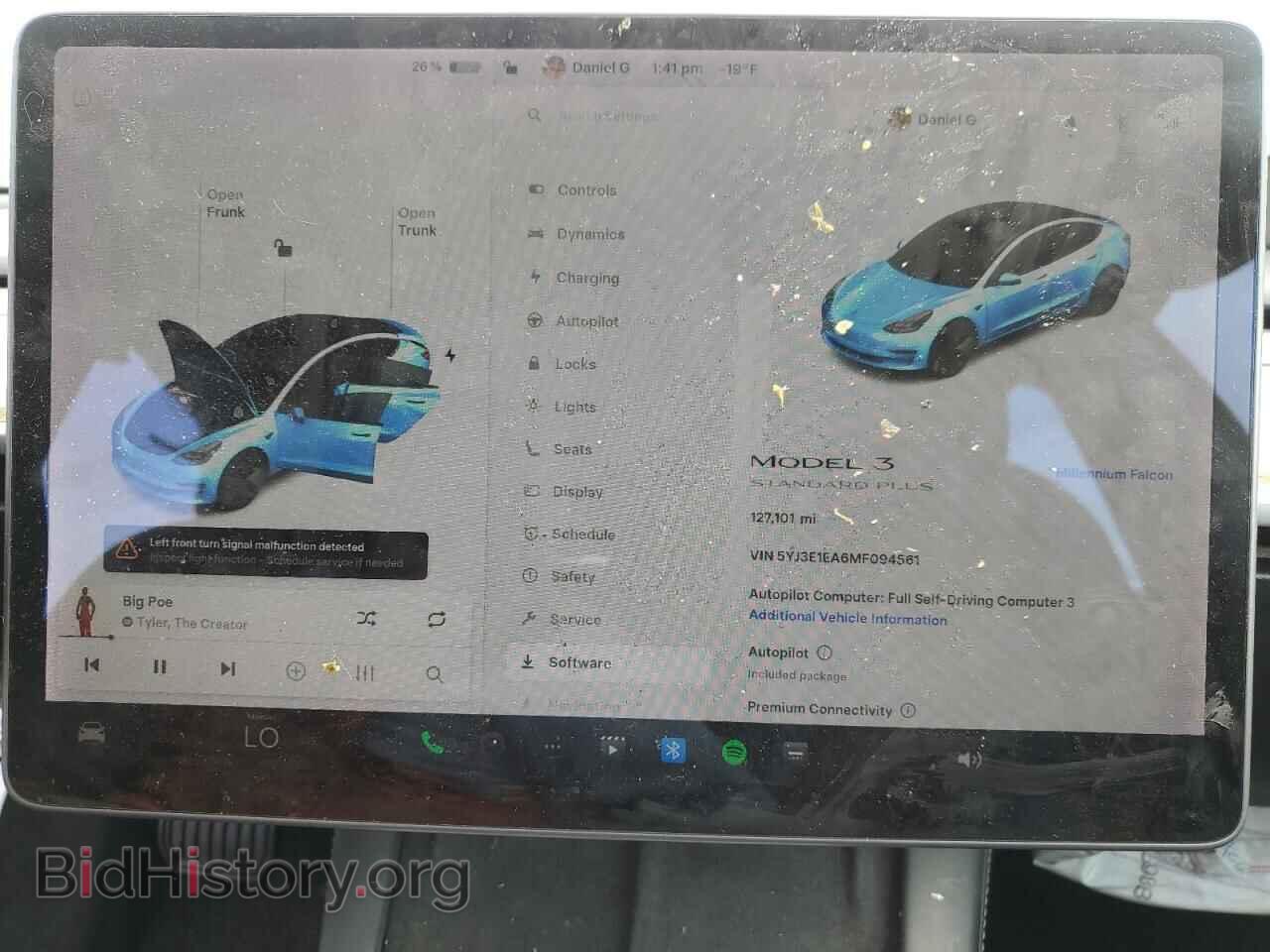 2021 TESLA MODEL 3 - VIN: 5YJ3E1EA6MF094561 - Photo 9