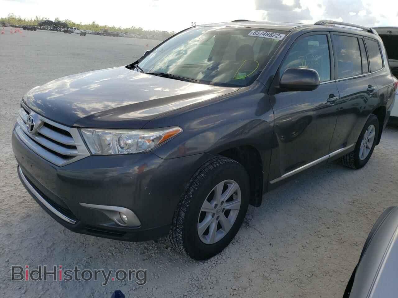 2013 TOYOTA HIGHLANDER - VIN: 5TDBK3EH4DS239122 - Фото 2