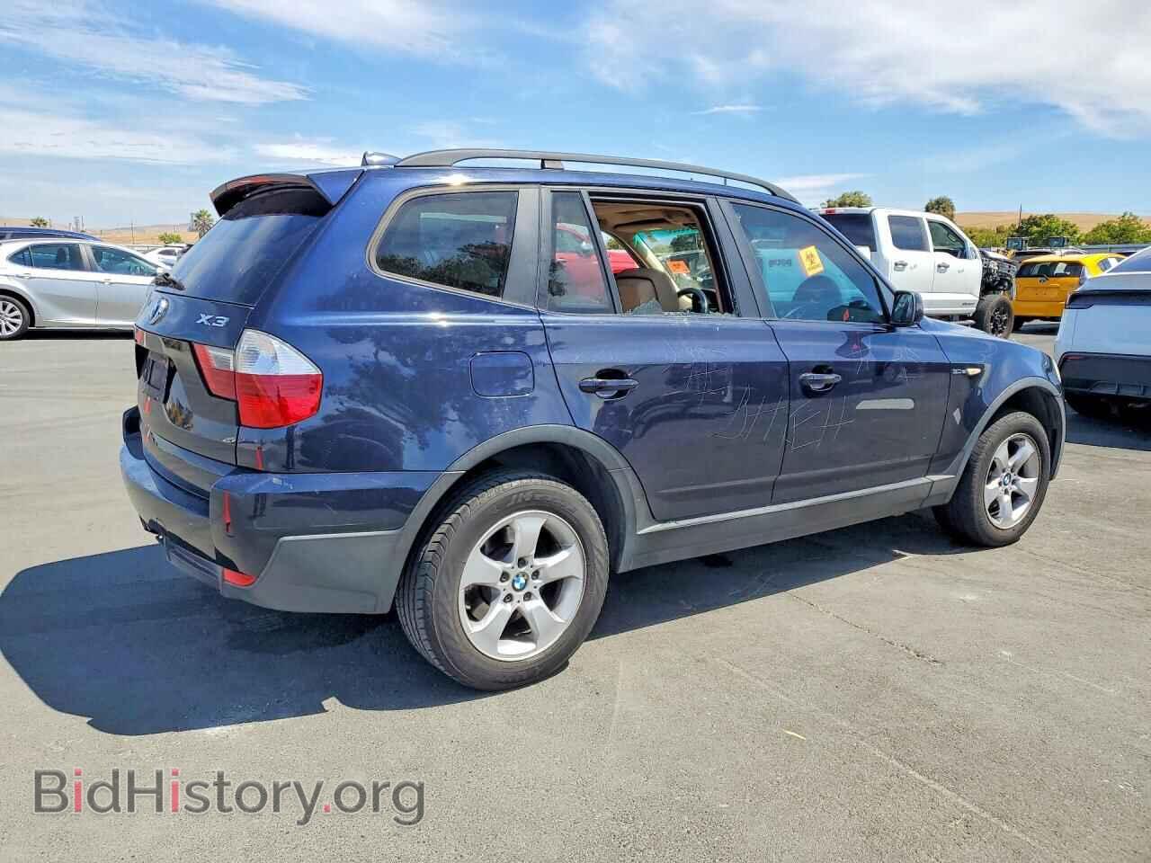 2008 BMW X3 - VIN: WBXPC93408WJ18389 - Фото 3