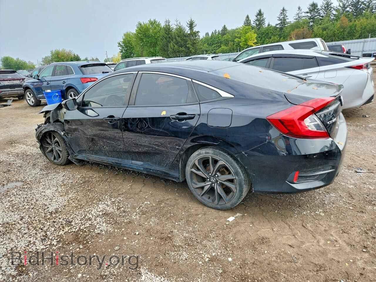 2019 HONDA CIVIC - VIN: 2HGFC2F83KH018700 - Фото 2