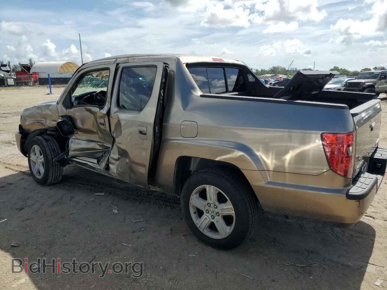 2009 HONDA RIDGELINE - VIN: 5FPYK165X9B105379 - Фото 2