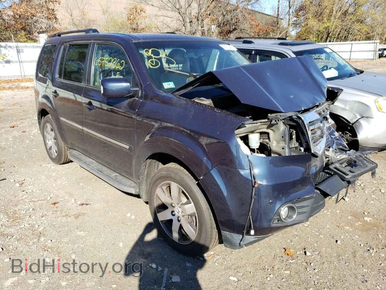 Фотография 5FNYF4H90CB079557 - HONDA PILOT 2012