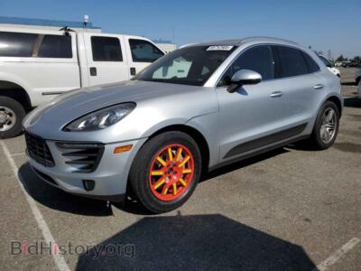 2015 Porsche MACAN S, серебристый — VIN WP1AB2A5XFLB65077, Copart