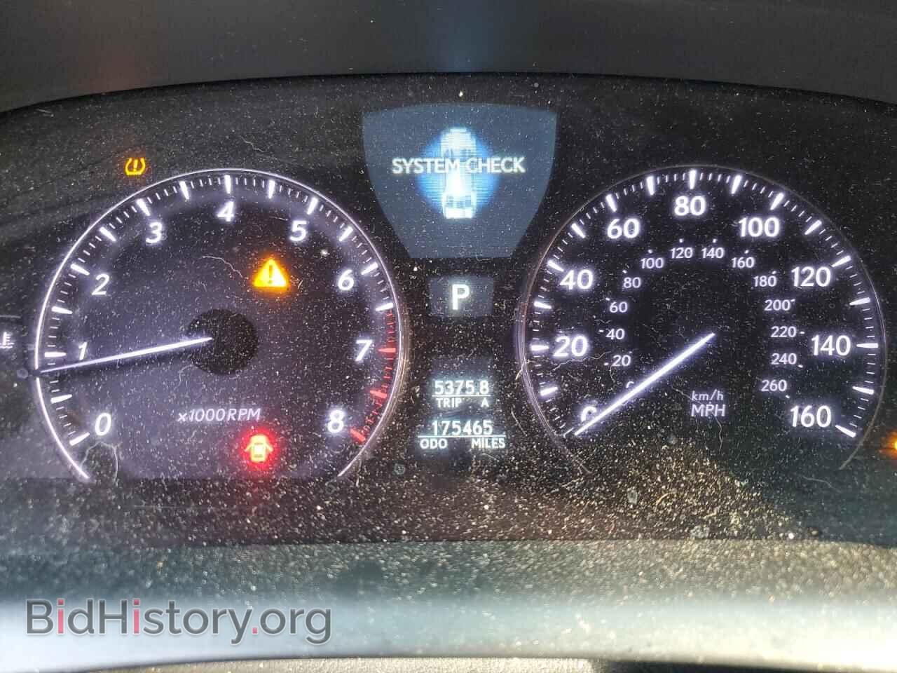 2009 LEXUS LS460 - VIN: JTHCL46F795003855 - Фото 9