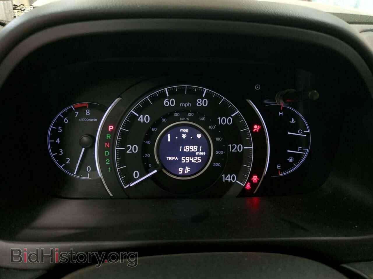 2012 HONDA CRV - VIN: 5J6RM4H32CL043513 - Фото 9