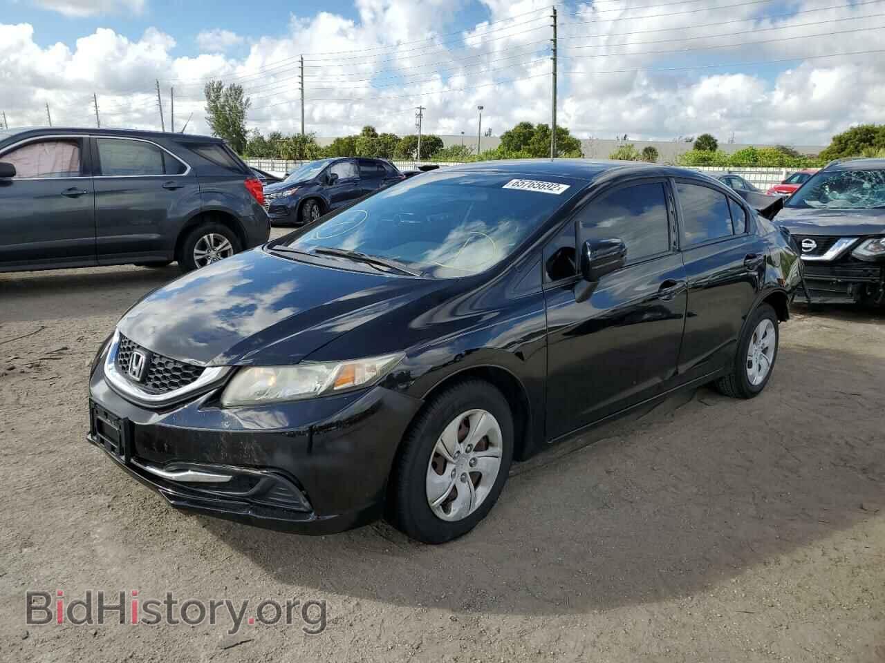 2014 HONDA CIVIC - VIN: 19XFB2F50EE053072 - Фото 2
