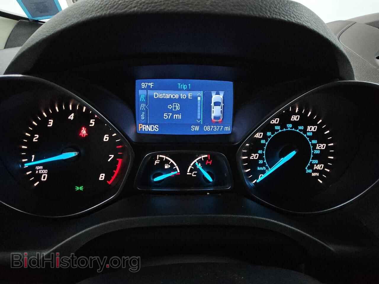 2014 FORD ESCAPE - VIN: 1FMCU9GX6EUD95581 - Фото 9