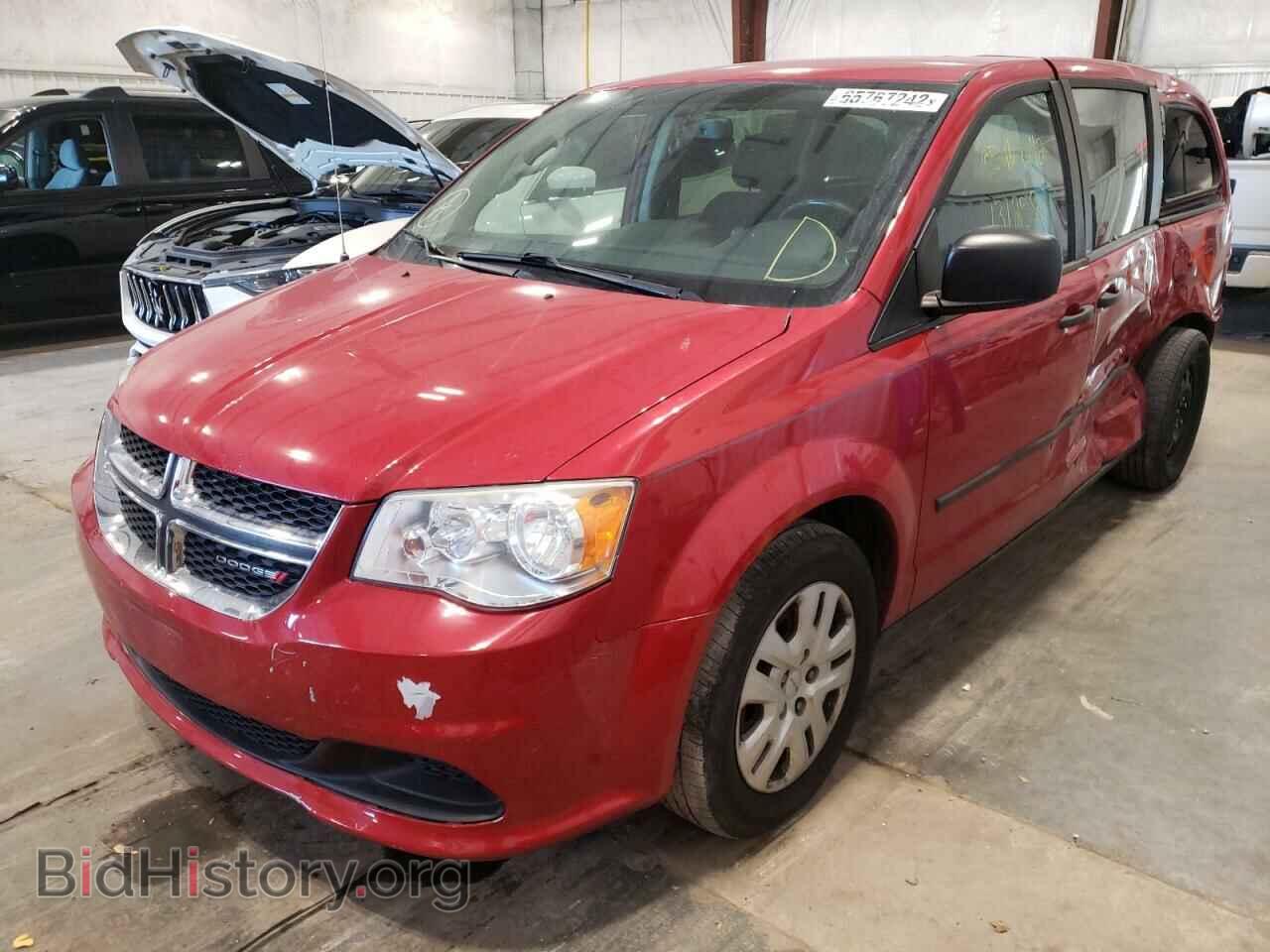 2014 DODGE CARAVAN - VIN: 2C4RDGBG2ER145617 - Фото 2