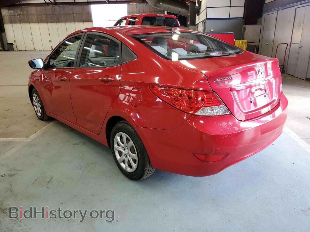 2013 HYUNDAI ACCENT - VIN: KMHCT4AE7DU556564 - Фото 3