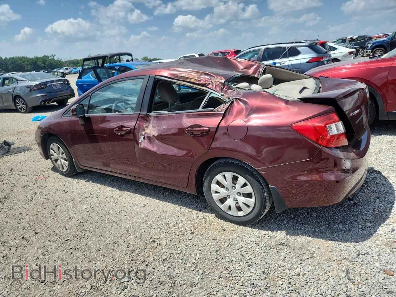 2012 HONDA CIVIC - VIN: 19XFB2F56CE099650 - Фото 2