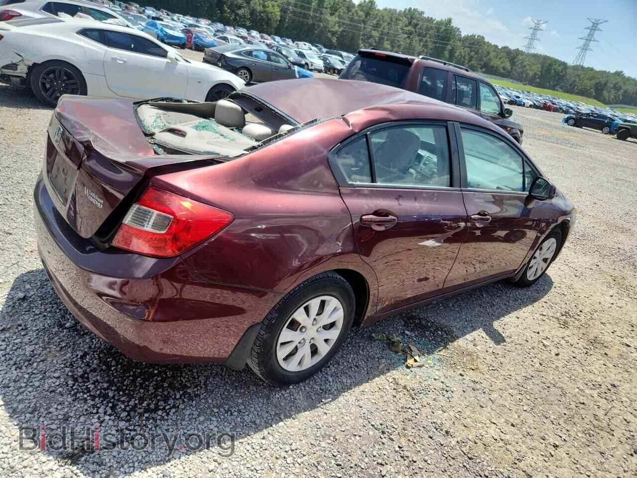 2012 HONDA CIVIC - VIN: 19XFB2F56CE099650 - Фото 3