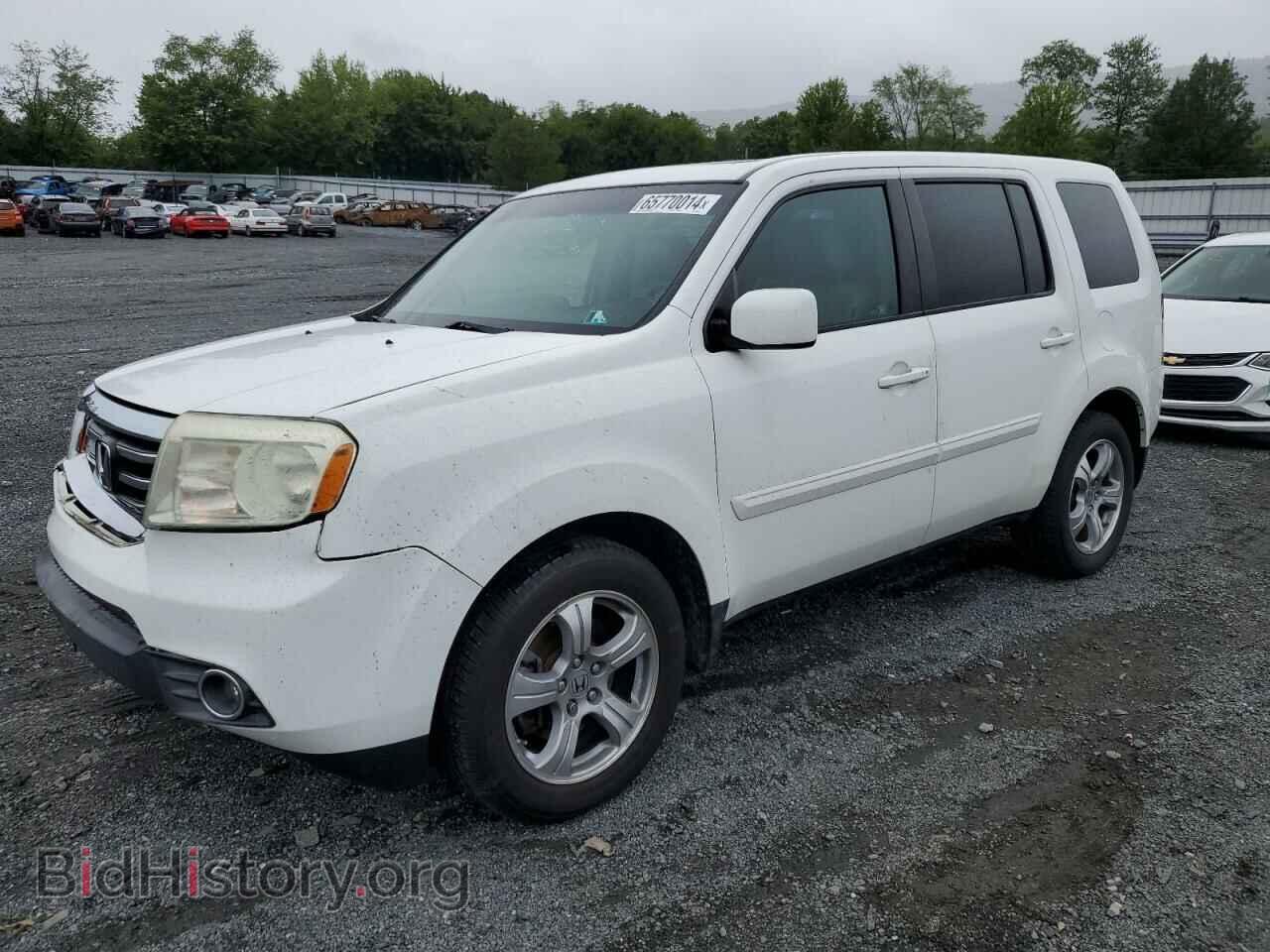 Photo 5FNYF4H50CB048791 - HONDA PILOT 2012