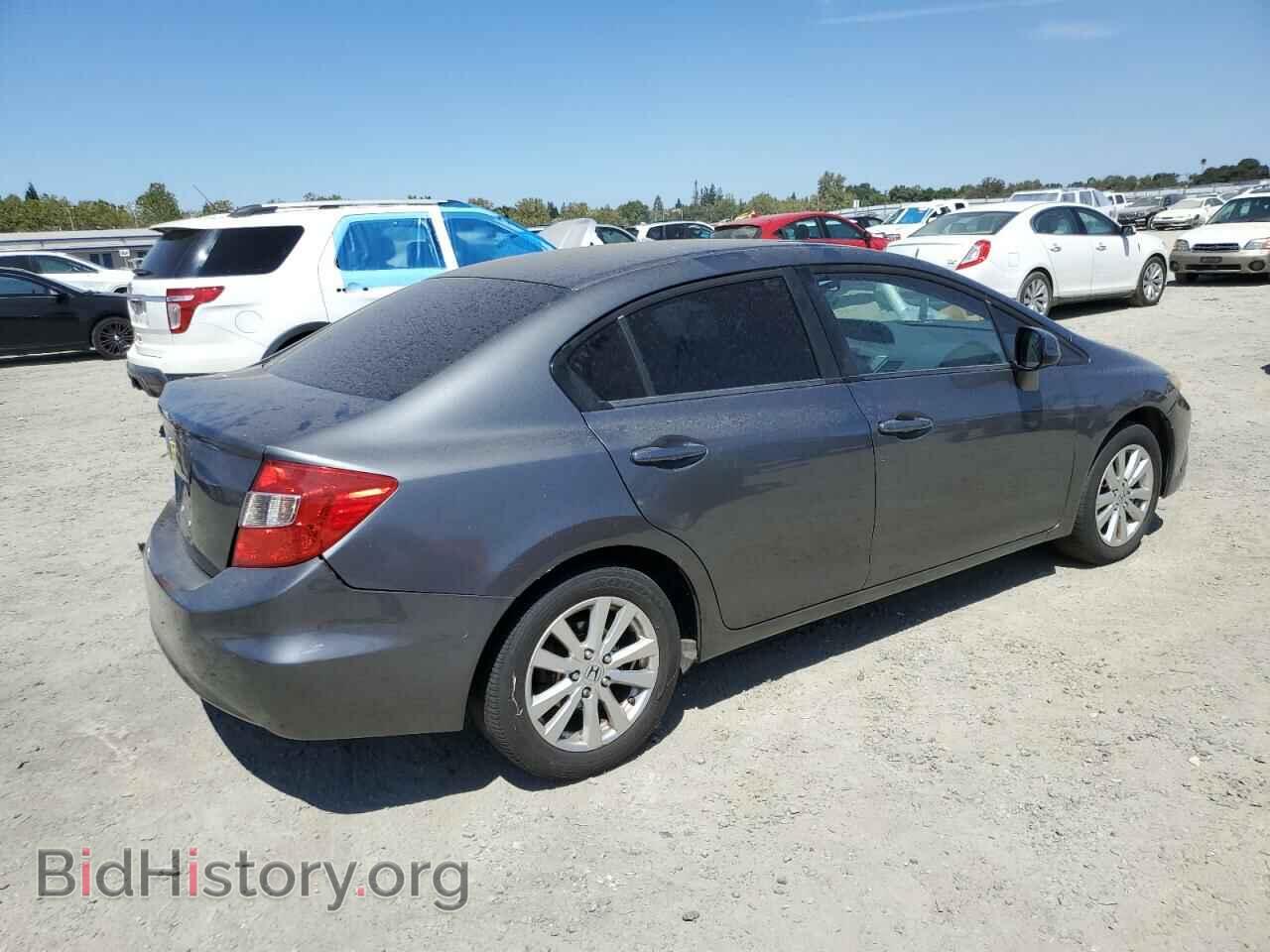 2012 HONDA CIVIC - VIN: 19XFB2F86CE371320 - Фото 3