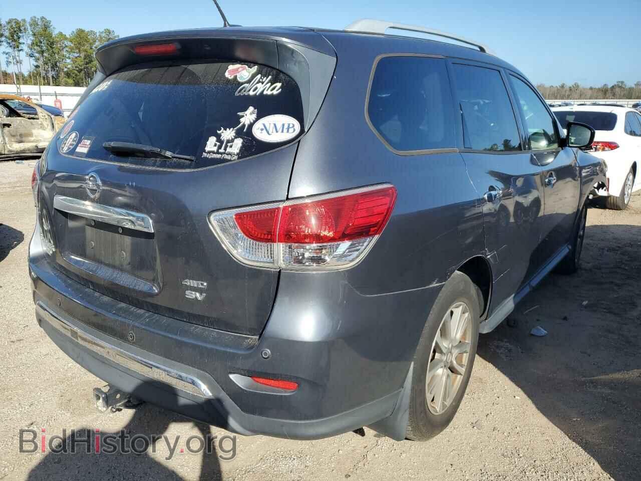 2014 NISSAN PATHFINDER - VIN: 5N1AR2MM6EC628407 - Фото 4