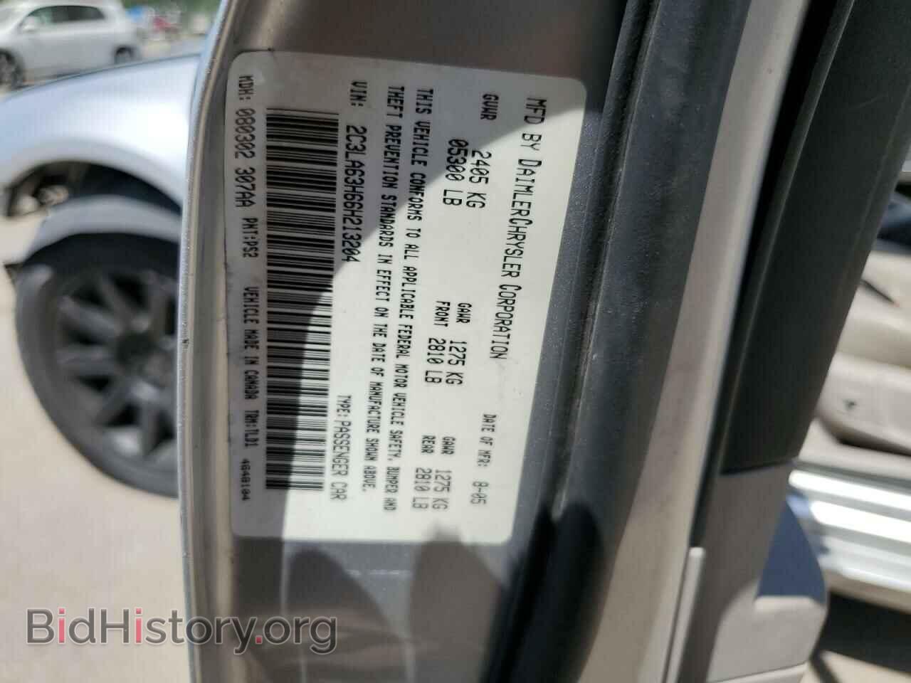 2006 CHRYSLER 300 - VIN: 2C3LA63H66H213204 - Фото 13