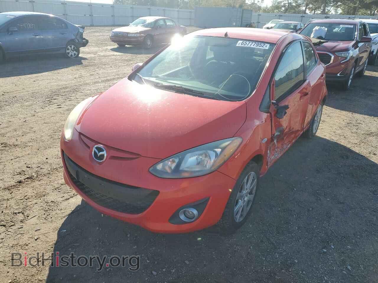 2013 MAZDA 2 - VIN: JM1DE1LY5D0158706 - Фото 2