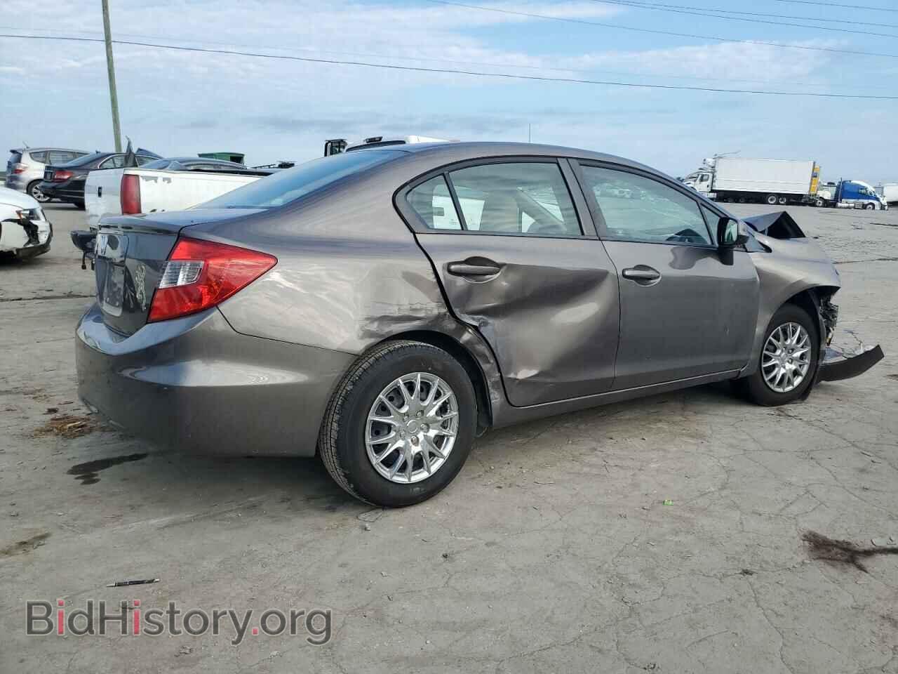 2012 HONDA CIVIC - VIN: 19XFB2F53CE049871 - Фото 3