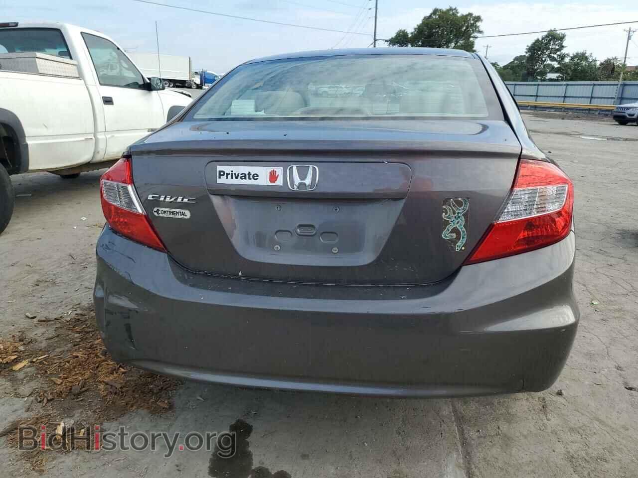 2012 HONDA CIVIC - VIN: 19XFB2F53CE049871 - Фото 6