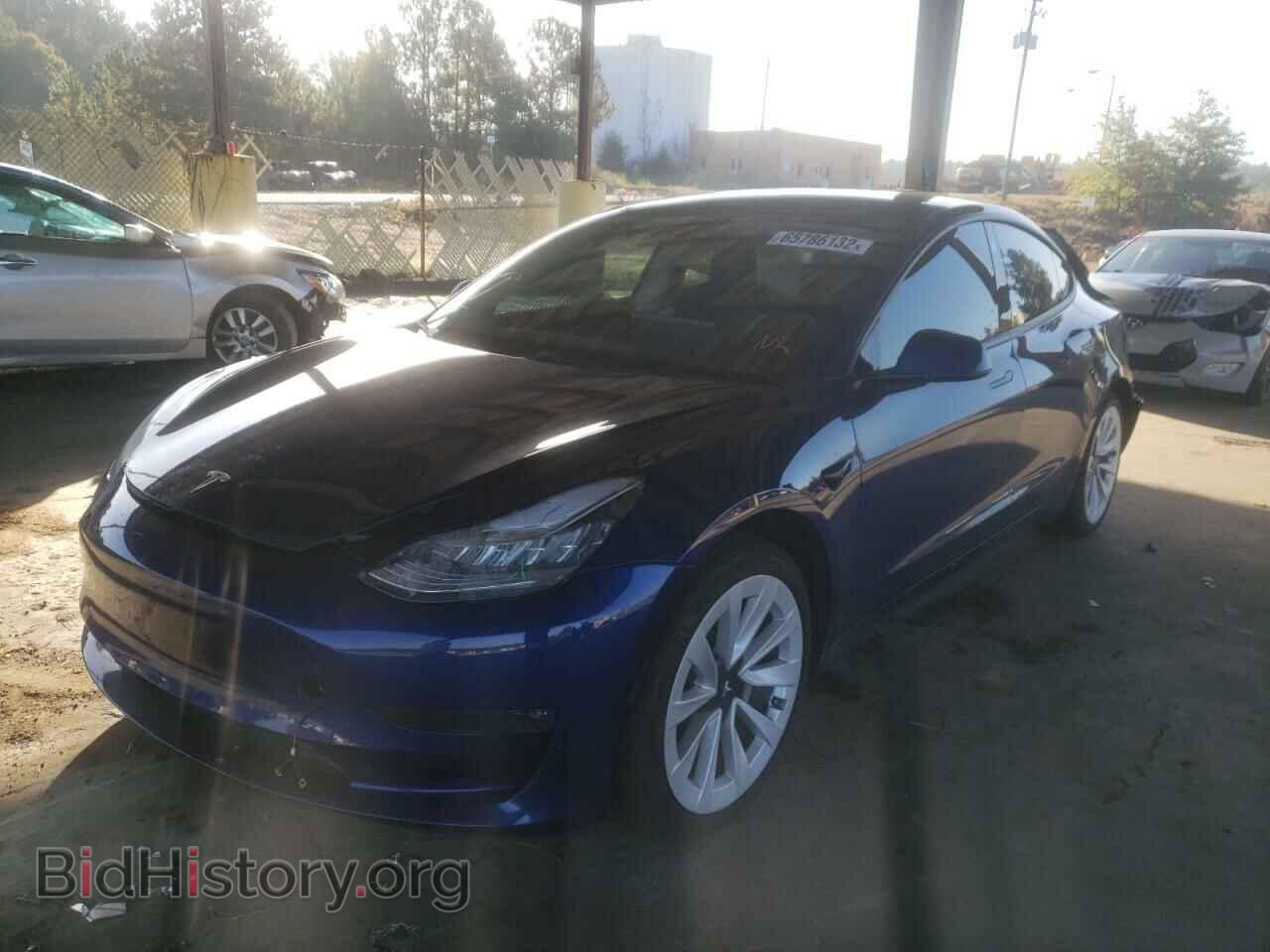 2021 TESLA MODEL 3 - VIN: 5YJ3E1EB7MF050741 - Photo 2