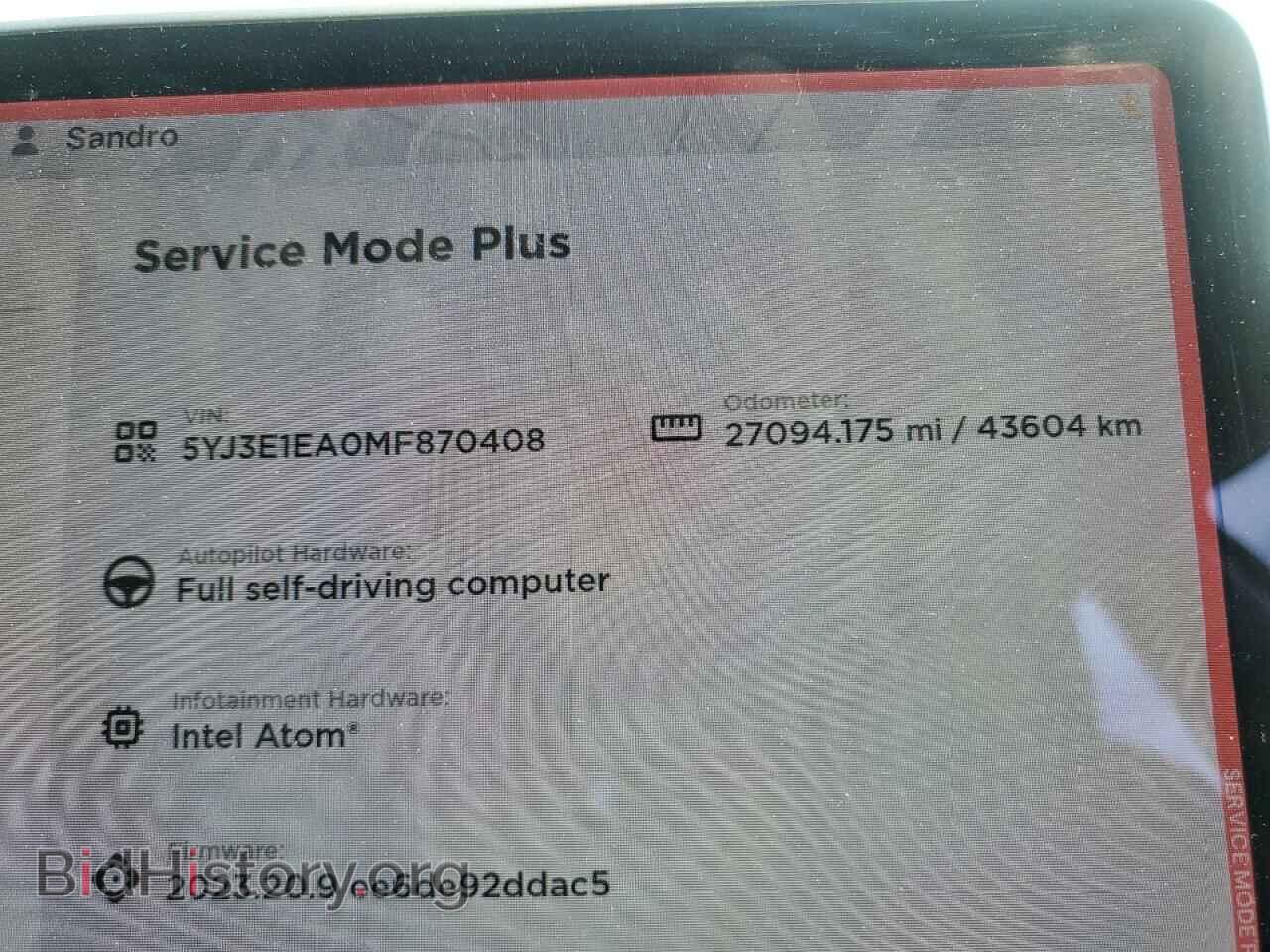 2021 TESLA MODEL 3 - VIN: 5YJ3E1EA0MF870408 - Фото 9
