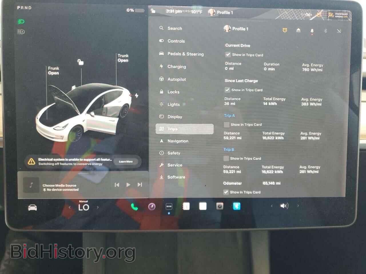 2021 TESLA MODEL 3 - VIN: 5YJ3E1EA5MF089643 - Photo 9