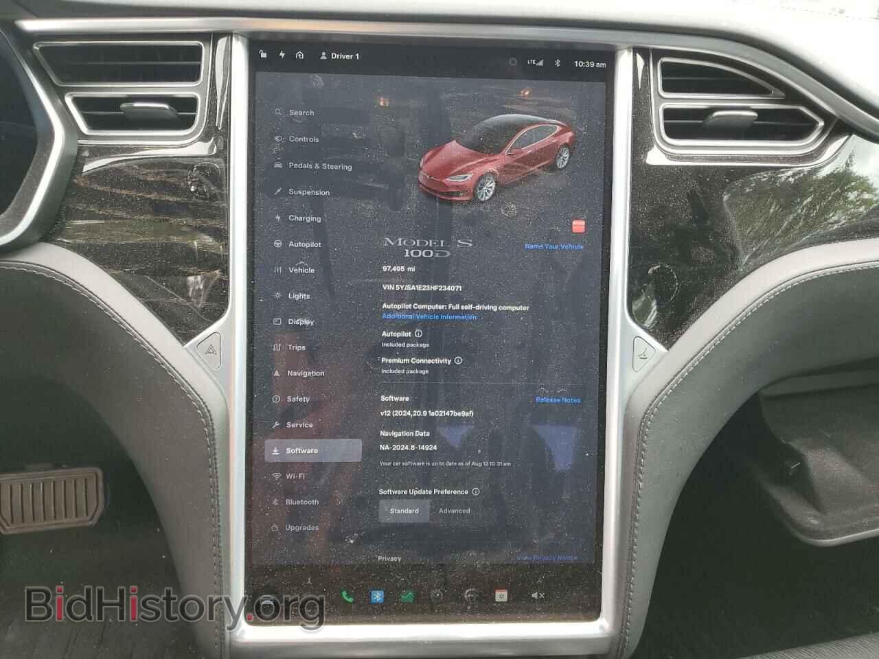 2017 TESLA MODEL S - VIN: 5YJSA1E23HF234071 - Photo 9