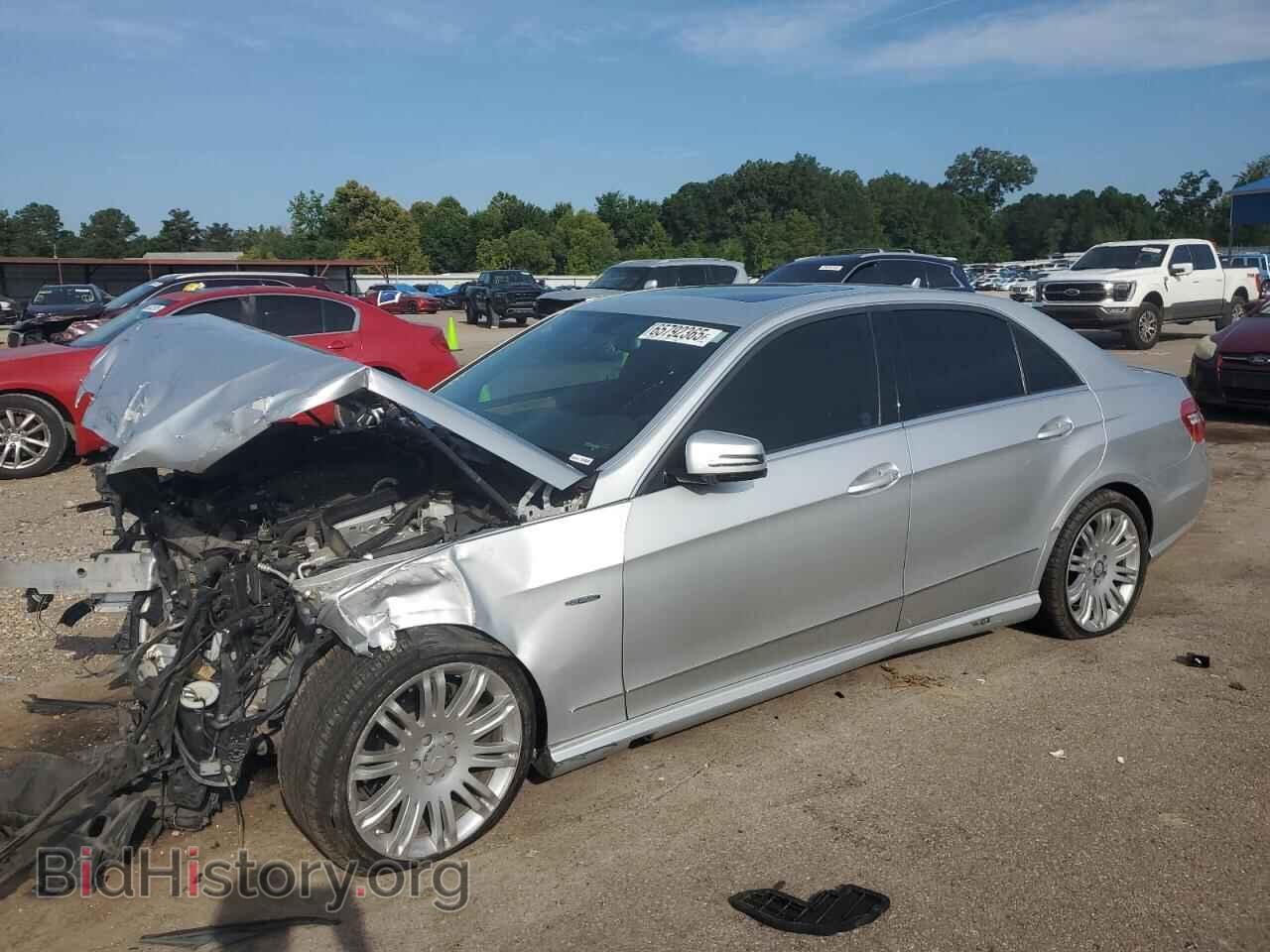 Photo WDDHF5KB1CA635505 - MERCEDES-BENZ E-CLASS 2012