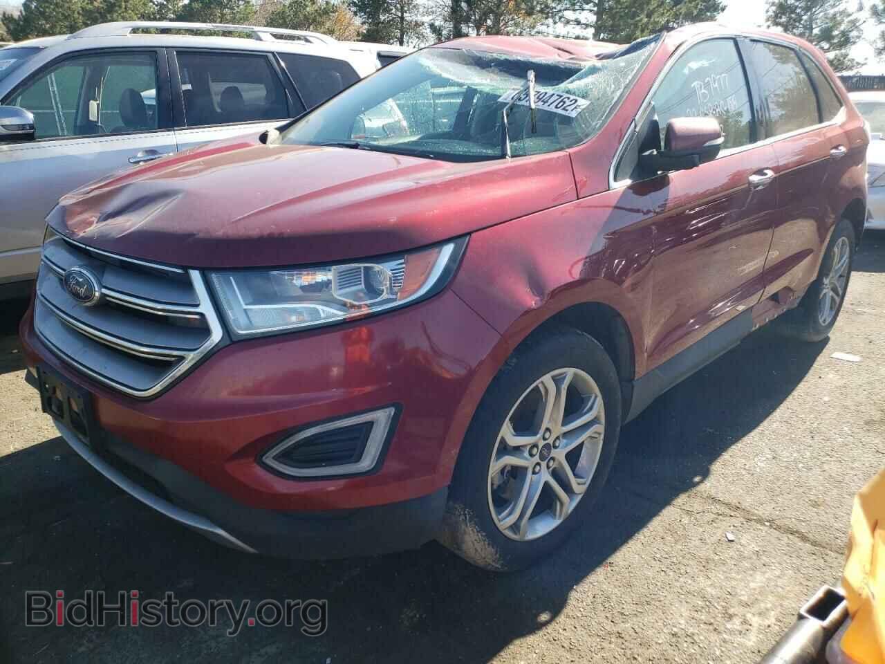 2016 FORD EDGE - VIN: 2FMPK4K98GBB67657 - Фото 2