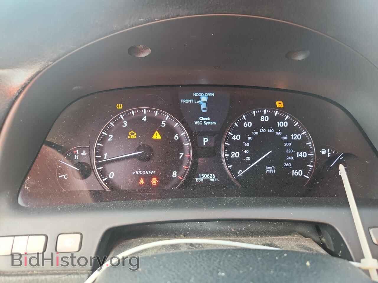 2008 LEXUS LS460 - VIN: JTHBL46F985054400 - Фото 9