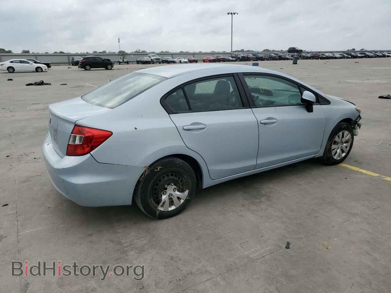 2012 HONDA CIVIC - VIN: 2HGFB2F56CH596025 - Фото 3