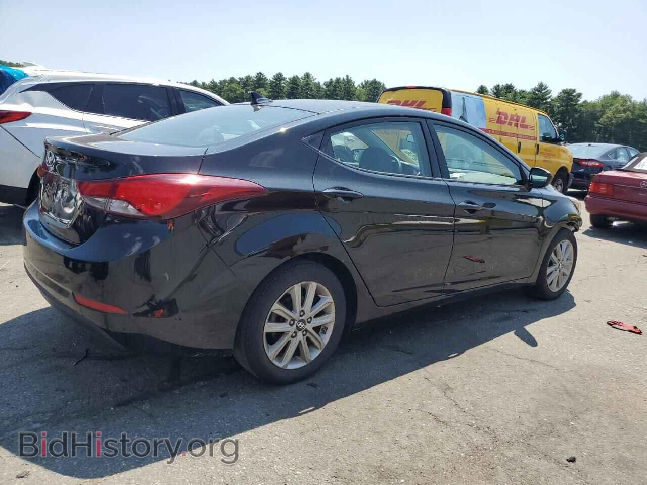 2014 HYUNDAI ELANTRA - VIN: 5NPDH4AEXEH455993 - Фото 3