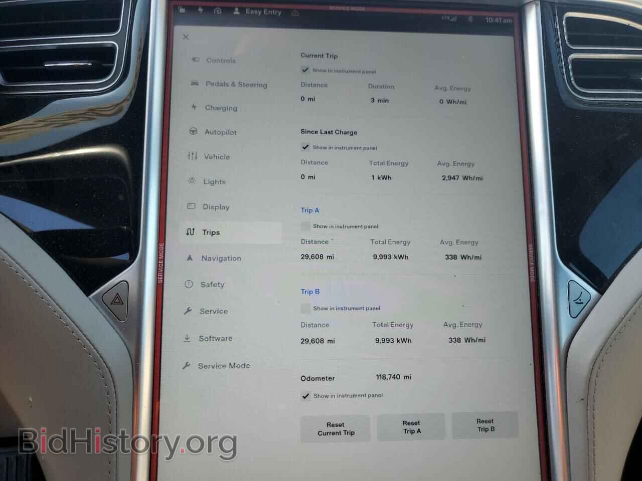 2015 TESLA MODEL S - VIN: 5YJSA1E22FF111973 - Photo 9