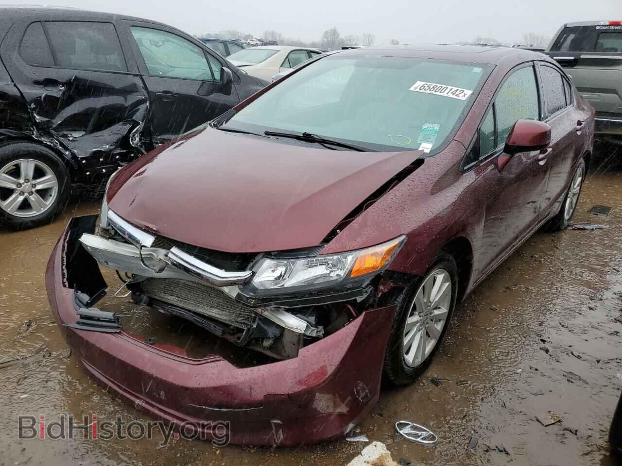2012 HONDA CIVIC - VIN: 19XFB2F89CE035984 - Фото 2